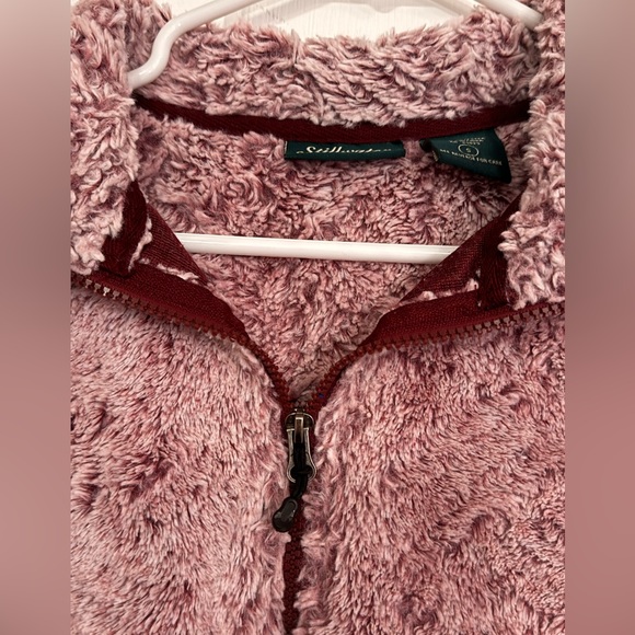 Stillwater Supply Co.Pink faux Sherpa Pullover, size oversized Small - Picture 3 of 12